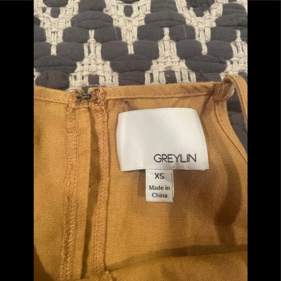 Anthropologie Greylin Linen Tie Waist Jumpsuit - XS - Picture 8 of 10